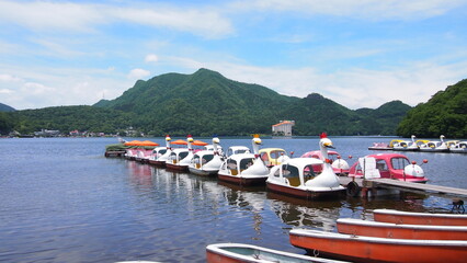 Fototapeta na wymiar Haruna lake