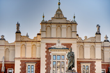 Fototapeta na wymiar Krakow Historical Center, HDR Image