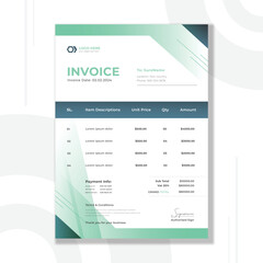Business Invoice Layout