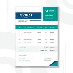 Business Invoice Layout