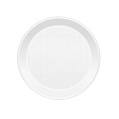 Disposable Plate Illustration