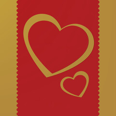 Happy Valentines Day background. 