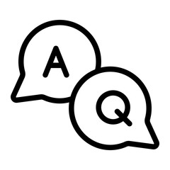 question line icon