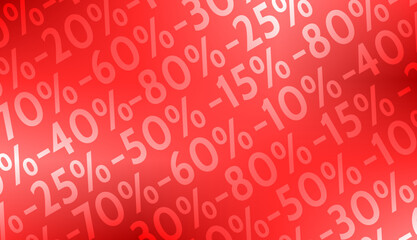 Fond de Pourcentages -10% à -80% avec -15% et -25% v4