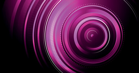 sfondo, cerchi, concentrici, futuristico