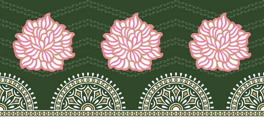 Geometrical Golden Foil Design with background
