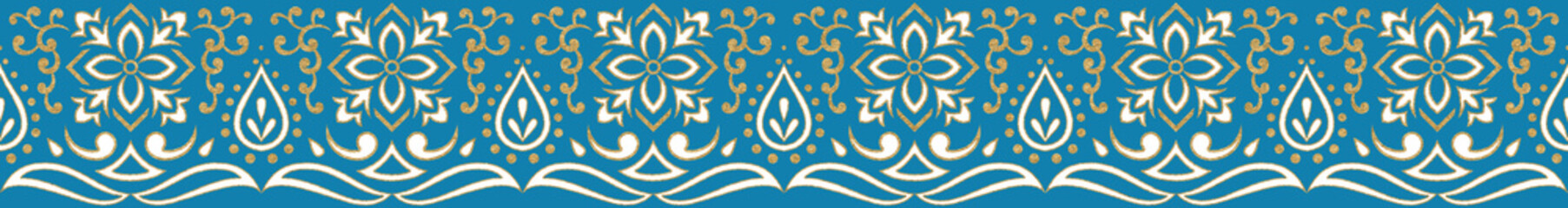 seamless Geometrical Golden Foil Design with background