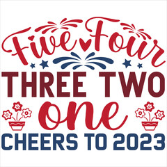 Five four three two one cheers to 2023