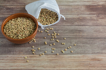 seeds in a wooden spoon