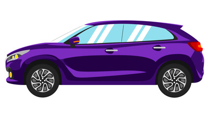 Baleno Side View Colored