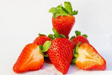 Fresas, fresas frescas, fresas Mallorca, Mallorca, Fresones, Batidos de fresa, Licuados de fresa, naturaleza, natural, Fresas ecológicas, mediterráneo, fresas gustosas, 