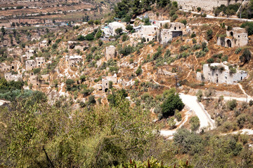 Fototapeta na wymiar Abandoned Village of Lifta - Jerusalem