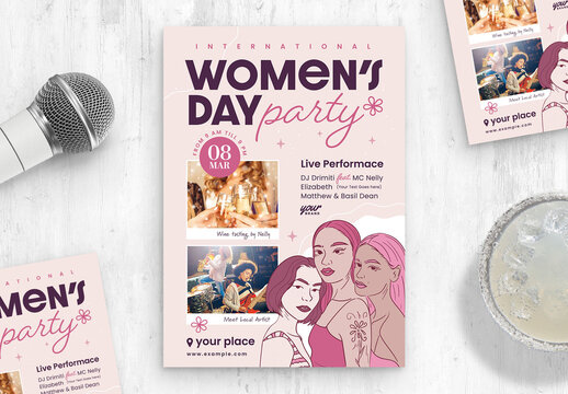 Women's Day Flyer Template