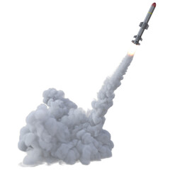 Rakete, transparenter Hintergrund, Start, Bombe, Feuer, Rauch, Feuerwerk, abheben, png, 3d, explosion, isoliert, Krieg, Verteidigung