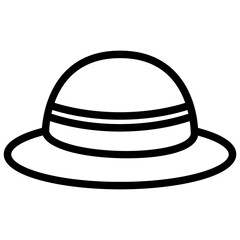 illustration of a hat icon