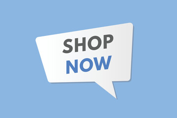 shop now text Button. shop now Sign Icon Label Sticker Web Buttons
