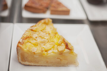 Delicious sweet pastry, cake, cookies for a festive Christmas table