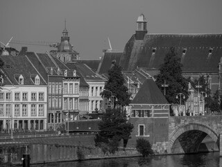 Maastricht an der Maas in Limburg