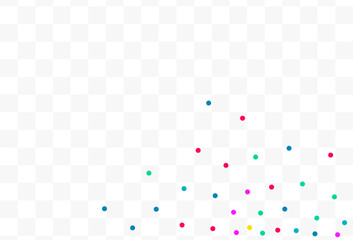 Color Splash Top Vector White Background.