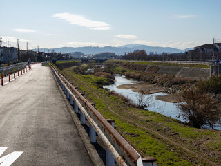 bridge over the river