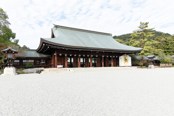 Obraz premium 日本建国の地「橿原神宮」 in 奈良県橿原市