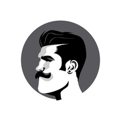 Man with mustache