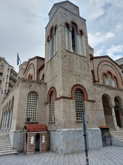 The church in Thessaloniki, Greece.