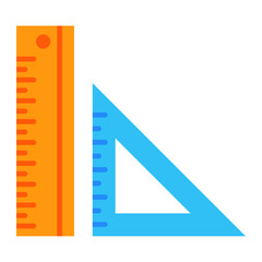 Ruler Flat Icon