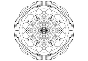 indian pattern, mandala background
