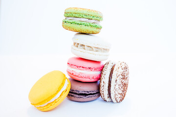 Colorful Macaron Stack