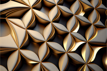 abstract background with gold