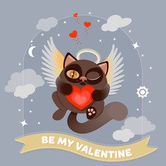 Cat Be My Valentine
