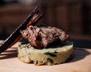 delicious cut of arrachera beef