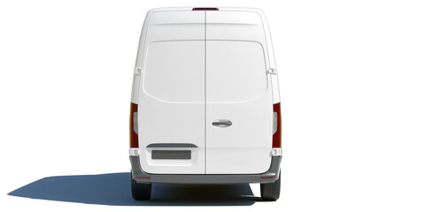 Delivery van template 