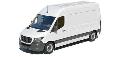 Delivery van template 