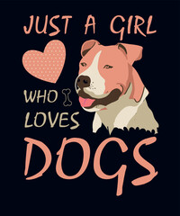 just a girl who loves dogs