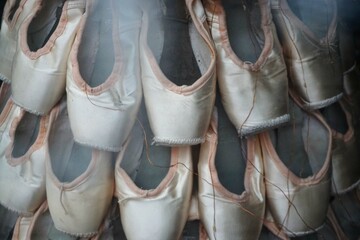 Alte hängende Ballettschuhe  © Anette