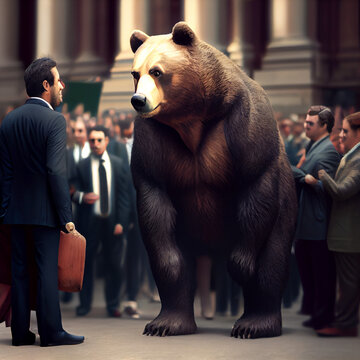 Bear On Wallstreet, Bear Market, Generative Ai