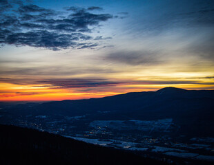 Sunset over Mount Greylock
Views from Spruce Hill North Adams MA 12.28.22