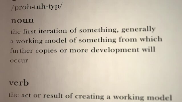 Prototype Definition
