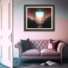 Fototapeta premium Interior Architecture Concept