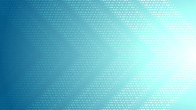 Abstract blue dotted arrows geometric tech background. Seamless looping motion design. Video animation Ultra HD 4K 3840x2160