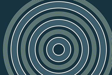 Abstract grayish green concentric rotated lines. Vector illustration. designs for decorations, wrapping paper, wallpaper, fabrics, backgrounds and more.