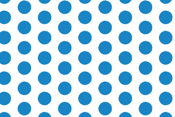 Seamless pattern. Casual polka dot texture. blue on white.
Vector illustration. designs for decorations, wrapping paper, wallpaper, fabrics, backgrounds and more.