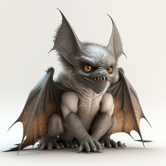 Dragon bat gargoyle 3D
