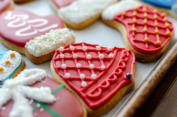 Beautifully decorated Christmas Cookies