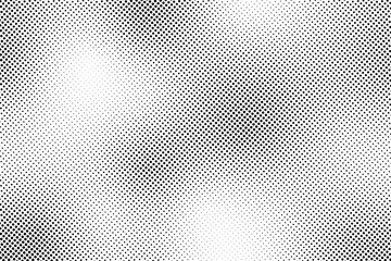 Black and white wave dotted halftone background