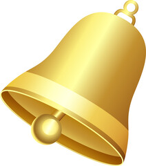 golden jingle bell icons