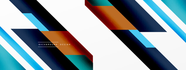 Dynamic lines background. Wallpaper for concept of AI technology, blockchain, communication, 5G, science, business and technology