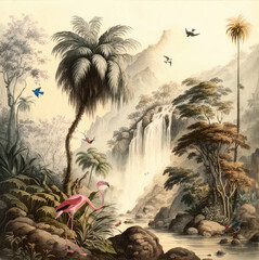 Obraz Dżungla dla Dzieci